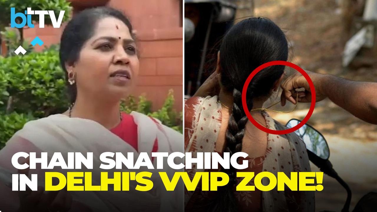 Cong MP R. Sudha’s Gold Chain Snatched In High-Security Chanakyapuri | Delhi Security Under Scrutiny