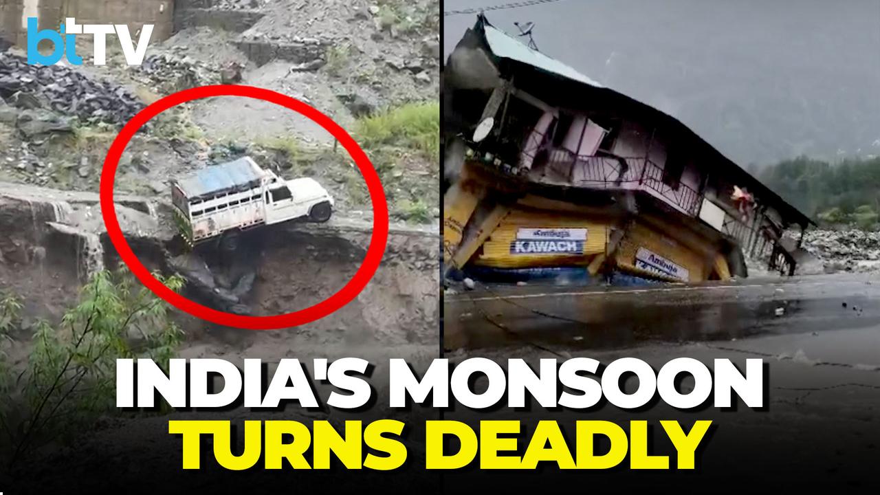 India Battles Monsoon Fury | Cloudburst In Doda, Highways Swept Away In Himachal