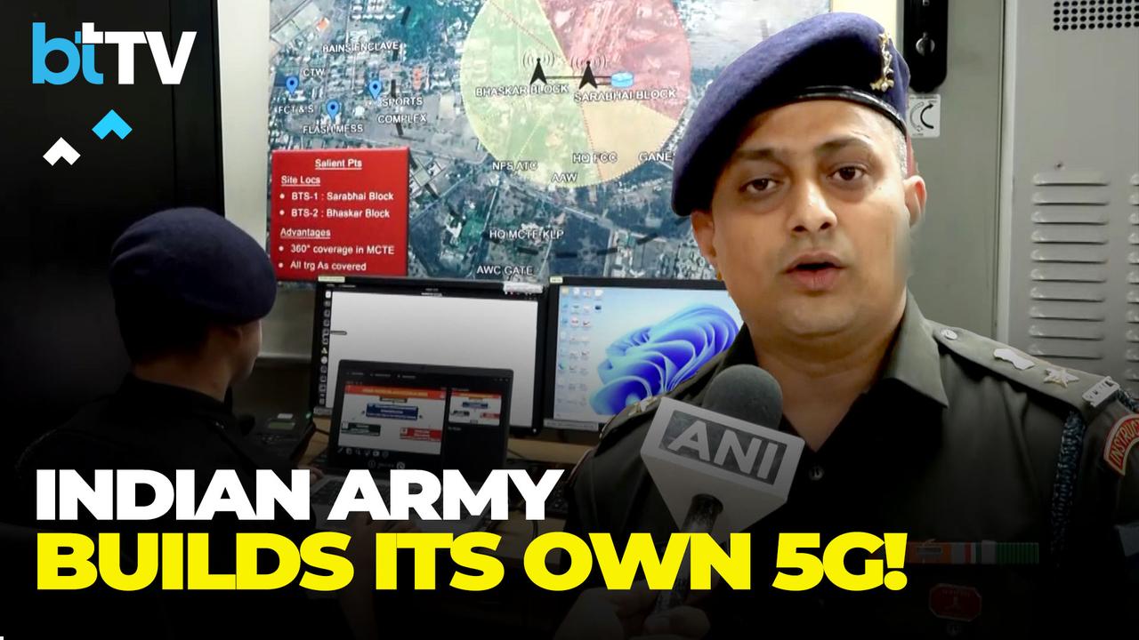 Indian Army Advances In Cyber Defence With Indigenous 5G Network At MCTE