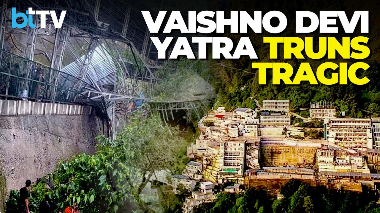 Vaishno Devi Yatra Halted After Deadly Landslide In Katra | 30+ Pilgrims Dead