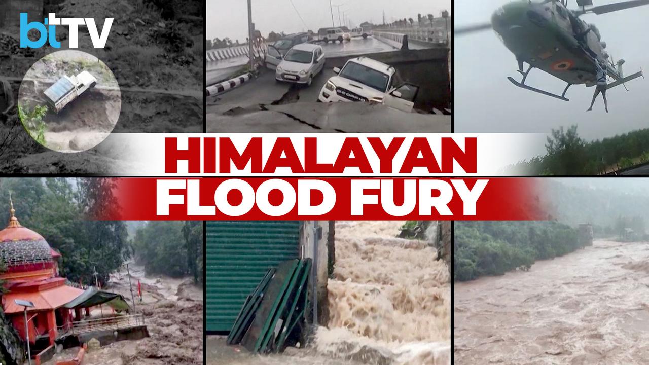 Cloudburst & Flash Floods Ravage Himalayan States | Climate Change Worsens Crisis