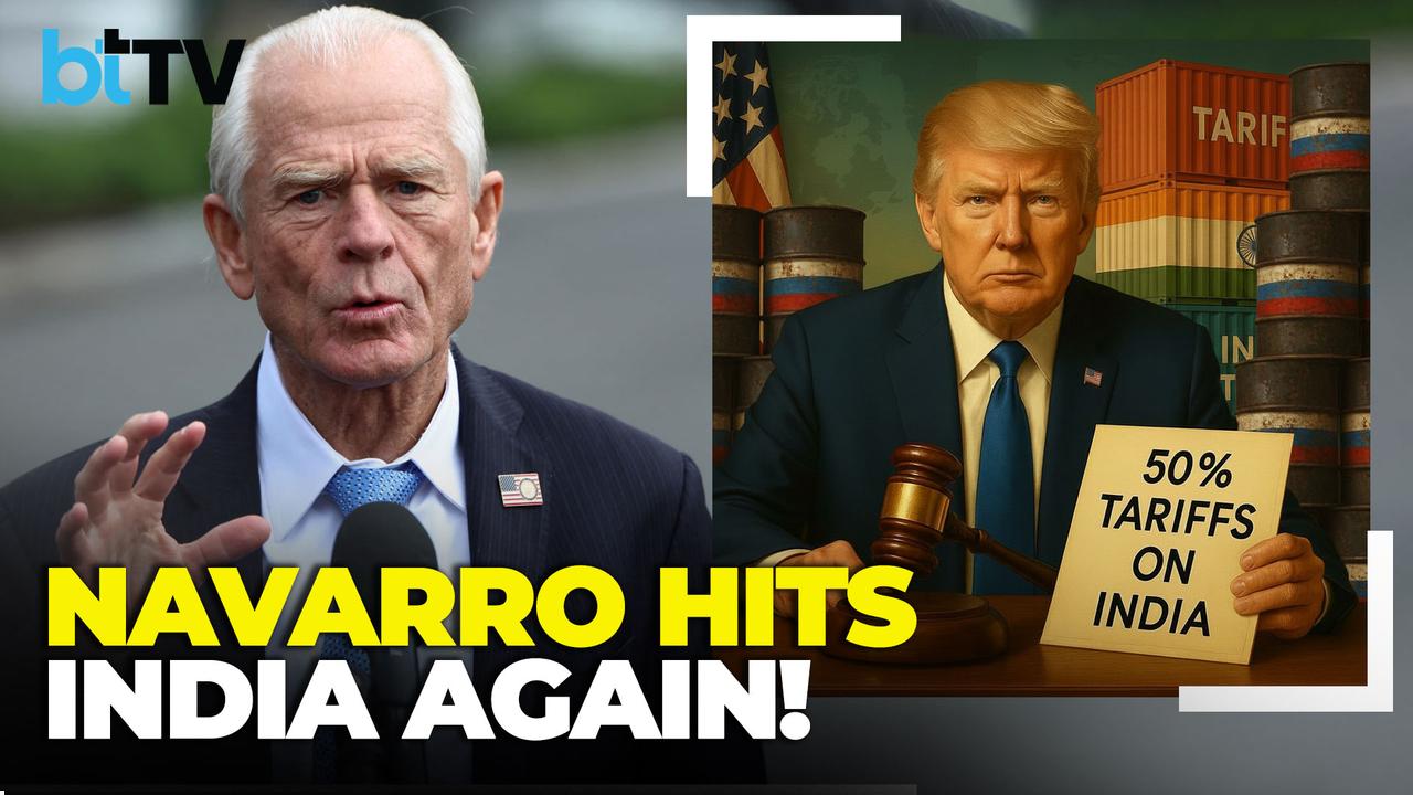 Peter Navarro Revives ‘Oil Laundromat’ Charge On India’s Russia Trade | U.S.-India Tensions