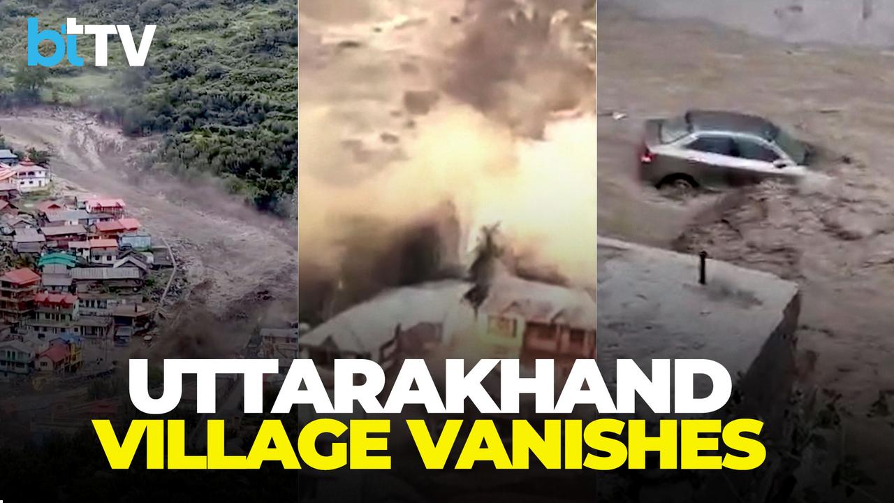 Flash Flood Flattens Dharali Village: Uttarakhand Battles A Nature-Caused Nightmare