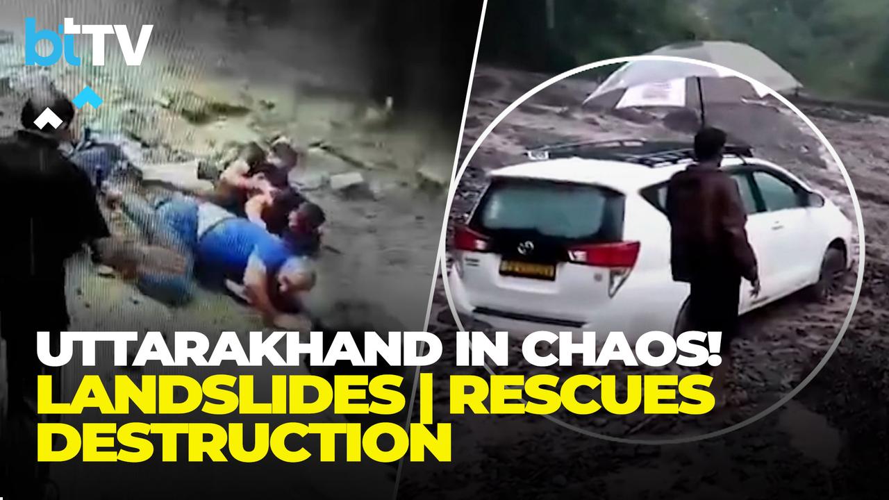 Uttarakhand Emergency: Cloudburst Wrecks Lives, Landslides Cut Off Roads