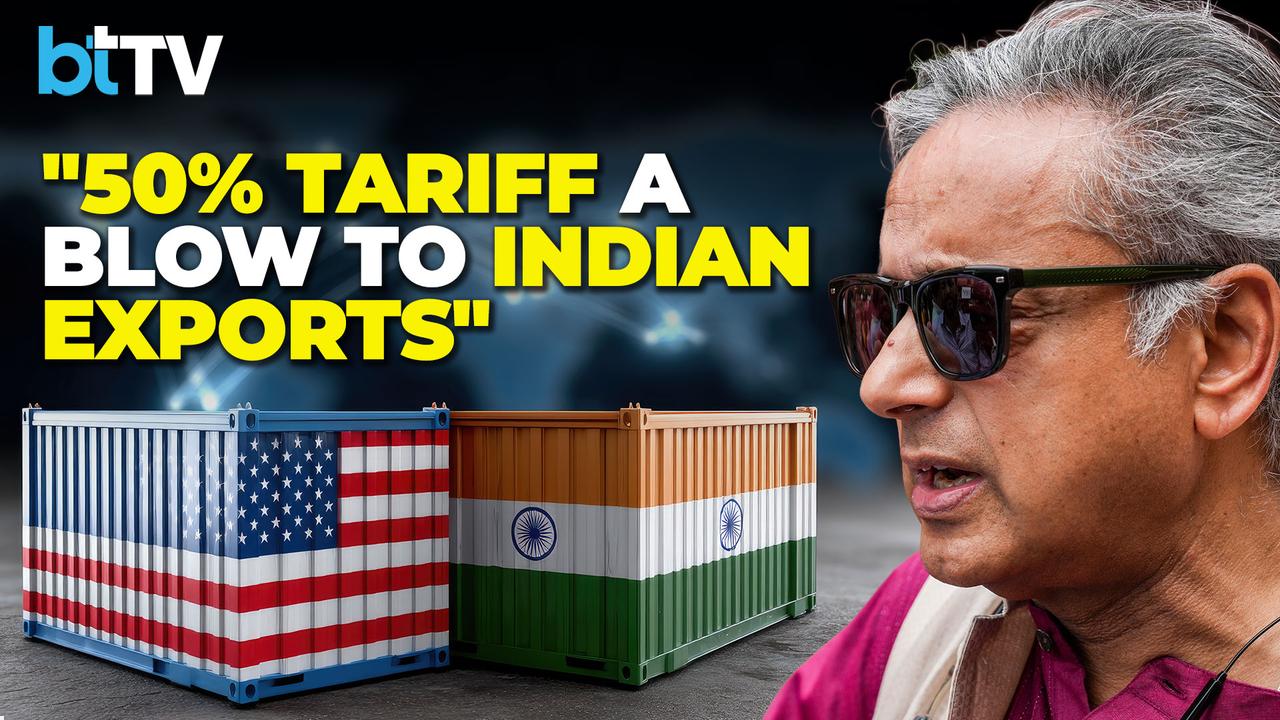Shashi Tharoor Slams Trump&rsquo;s 50% Tariff on I