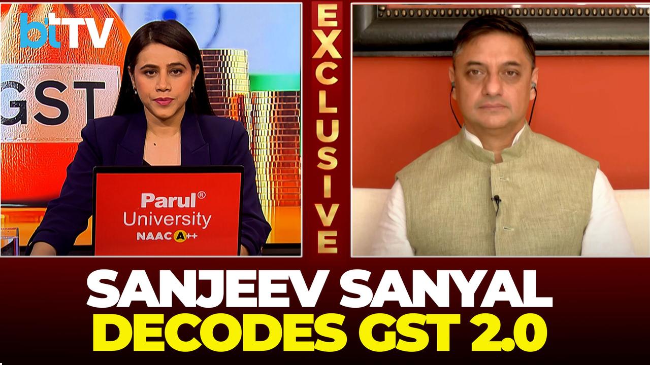 Exclusive: Sanjeev Sanyal On GST Reforms, Impact On Economy & Middle Class