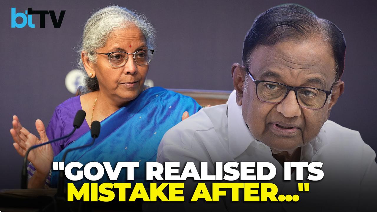 P Chidambaram Slams Centre Over GST, Says Govt Woke Up After 8 Yrs
