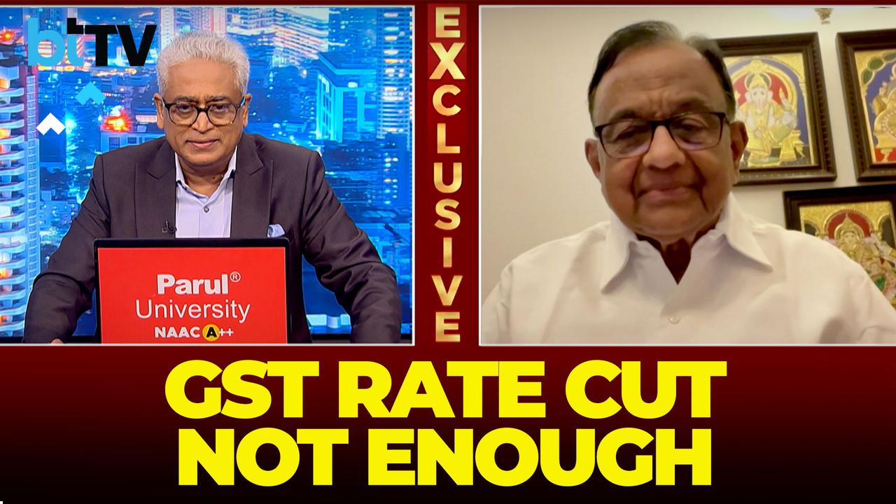 P Chidambaram On GST 2.0: Good Move, But Not Enough To Revive Economy