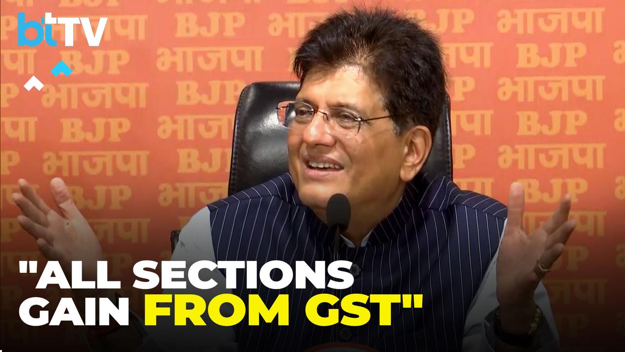 Piyush Goyal: GST Reforms Benefit All Sections, Burden Reduced Since 2017 Introduction