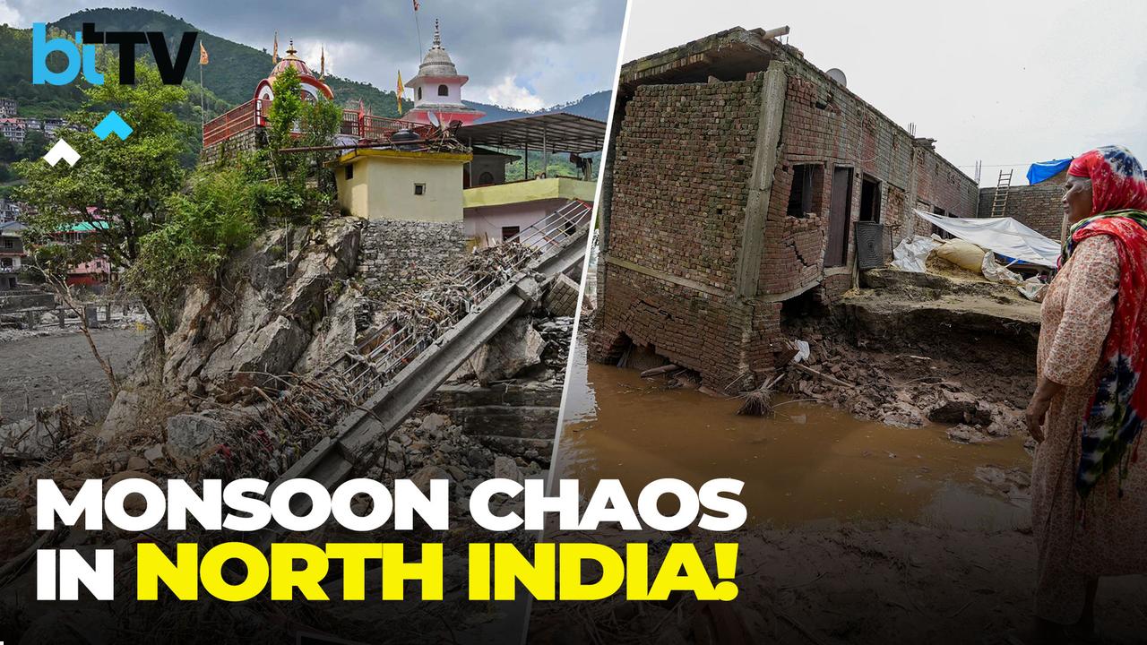 Punjab & Himachal Devastated: Relentless Rains Trigger Massive Floods & Landslides