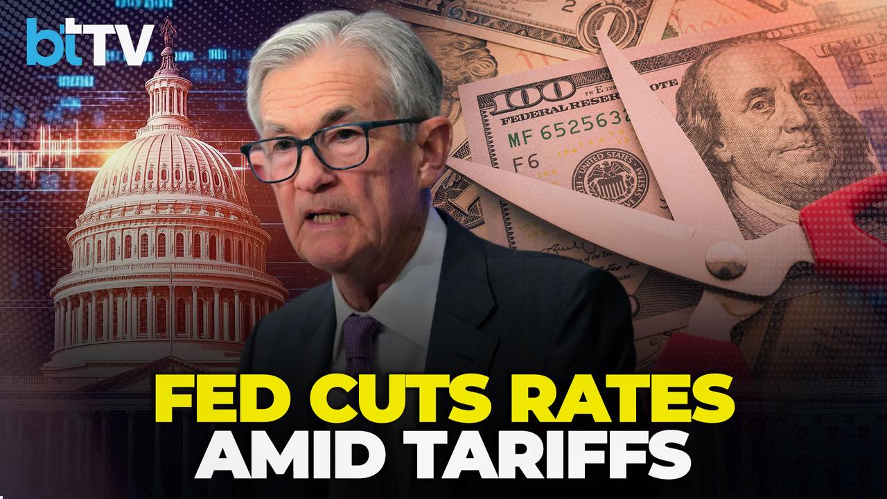 Fed Cuts Rates As Tariffs Bite | Powell Warns Of Jobs Risk And Inflation Uncertainty