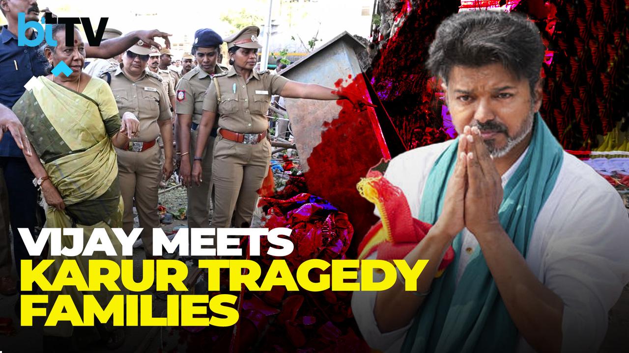 Vijay Meets Karur Stampede Victims&rsquo; Families After 30 Days | Emotional Encounter In Chennai