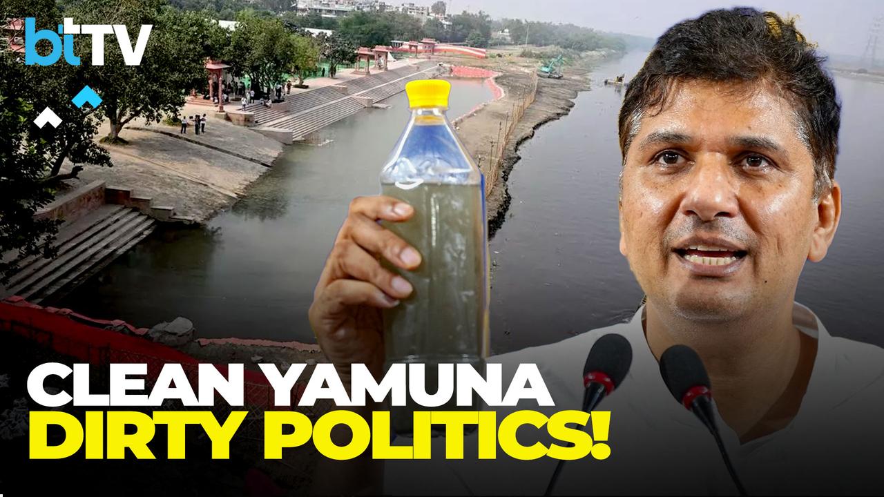 Clean Yamuna Sparks Political War | AAP Vs BJP Clash Over Chhath & Cloud Seeding