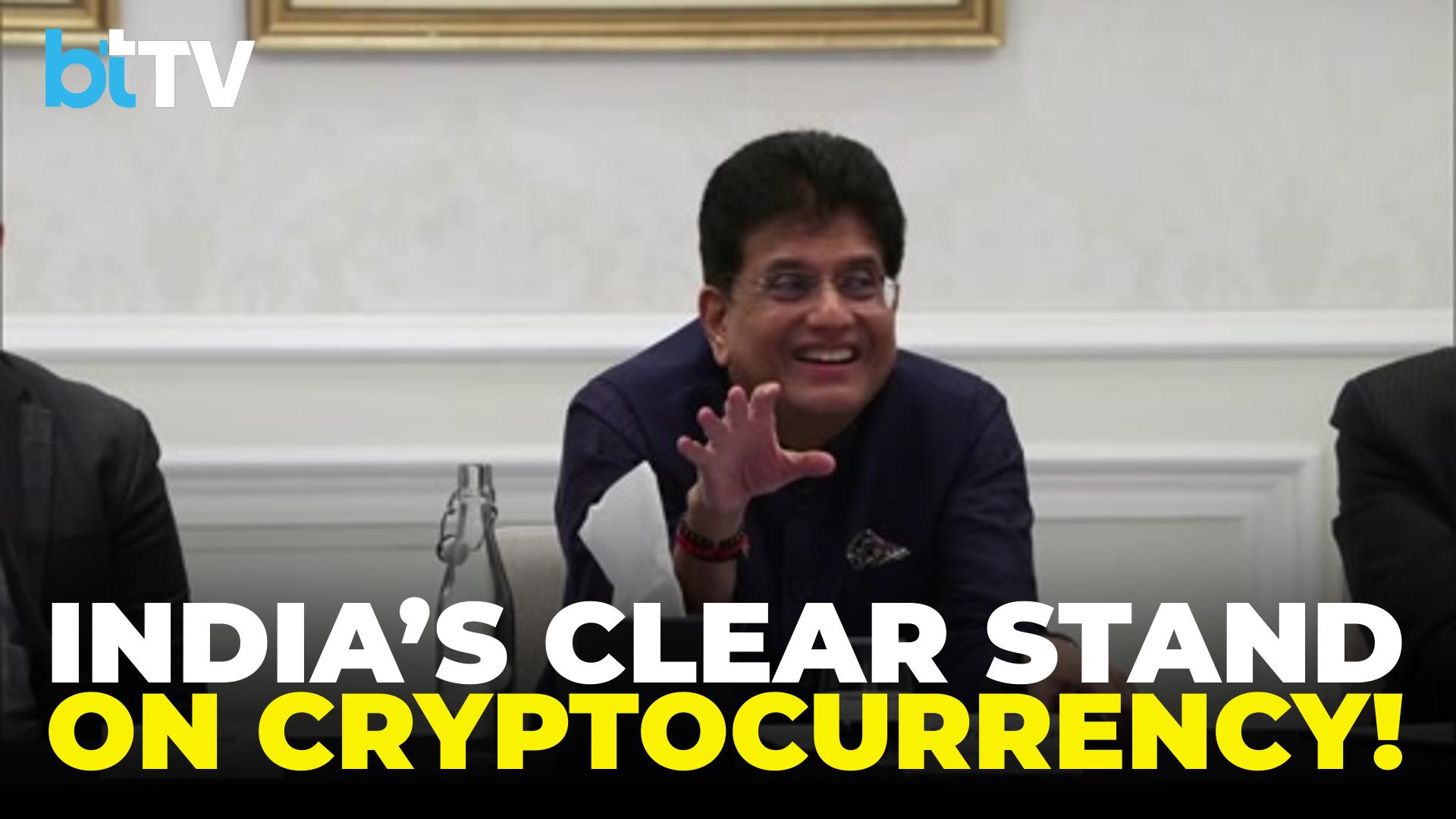 Union Minister Piyush Goyal Explains India’s Stand On Cryptocurrency & RBI-Backed Digital Currency