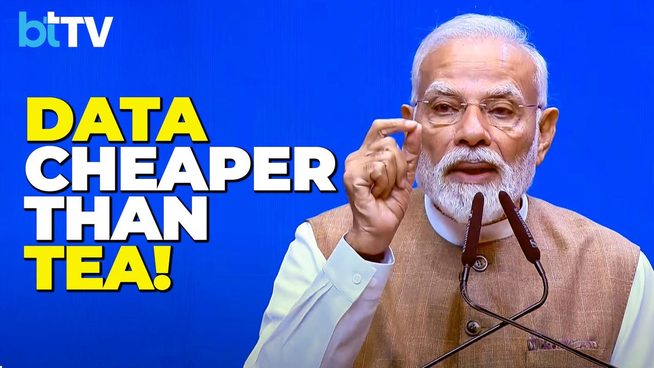 PM Modi: 1GB Data Costs Less Than a Cup Of Tea, How India Became The World’s Digital Powerhouse