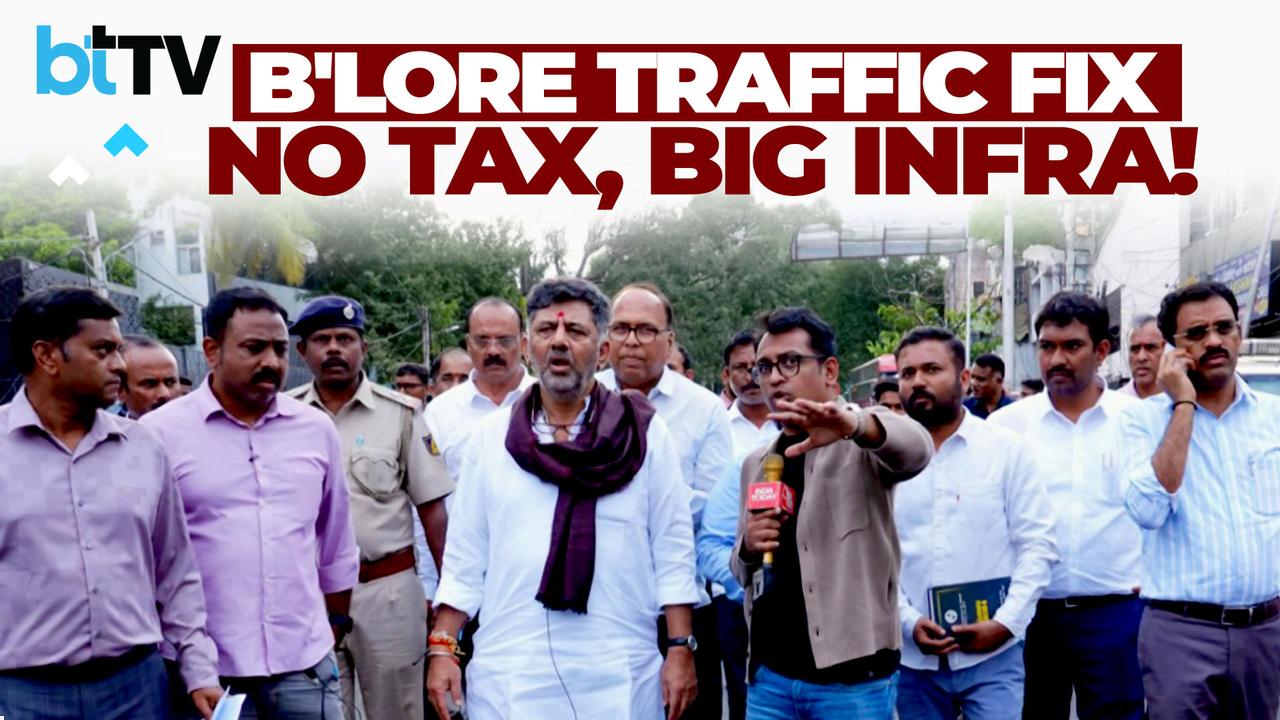 DK Shivakumar Breaks Silence On Bengaluru Congestion Tax | Big Infra Push Ahead