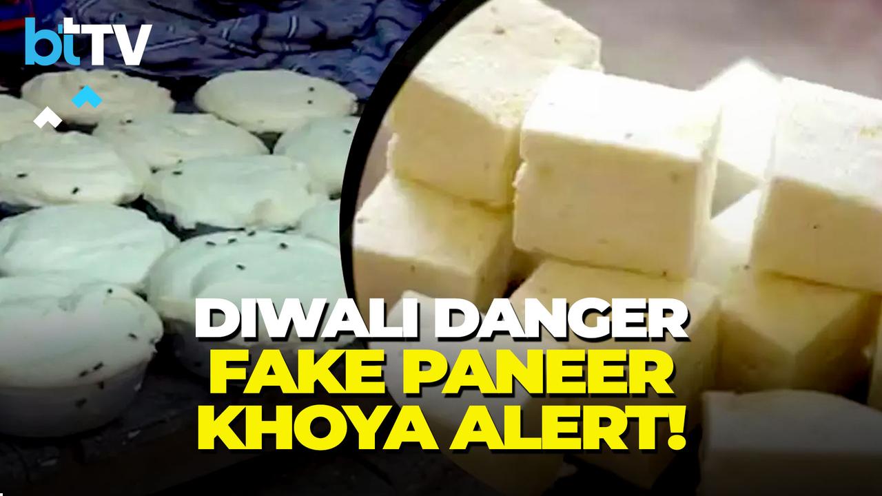 Fake Paneer & Khoya Flood Markets Ahead Of Diwali | Massive Raids Across India