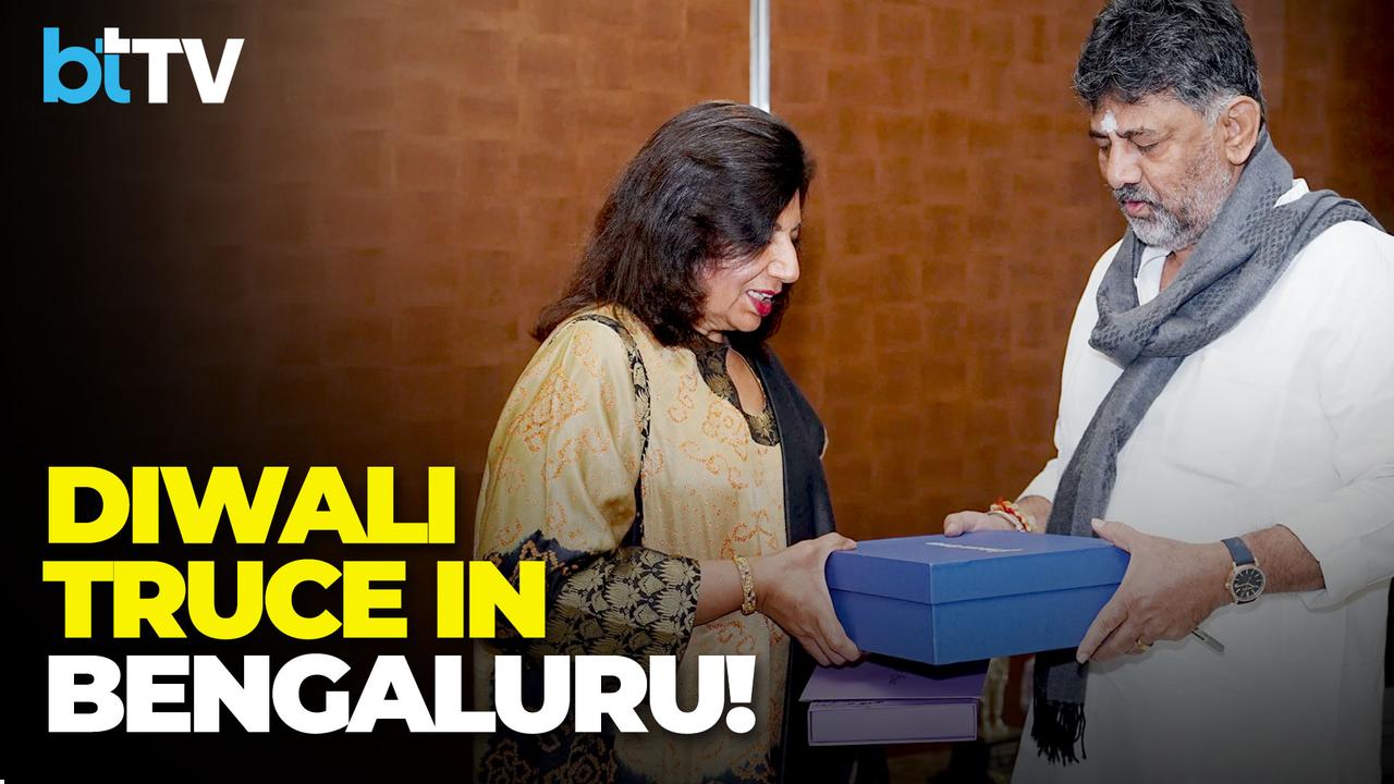 Kiran Mazumdar Shaw Meets Karnataka CM | Bengaluru Row Ends With Diwali Truce