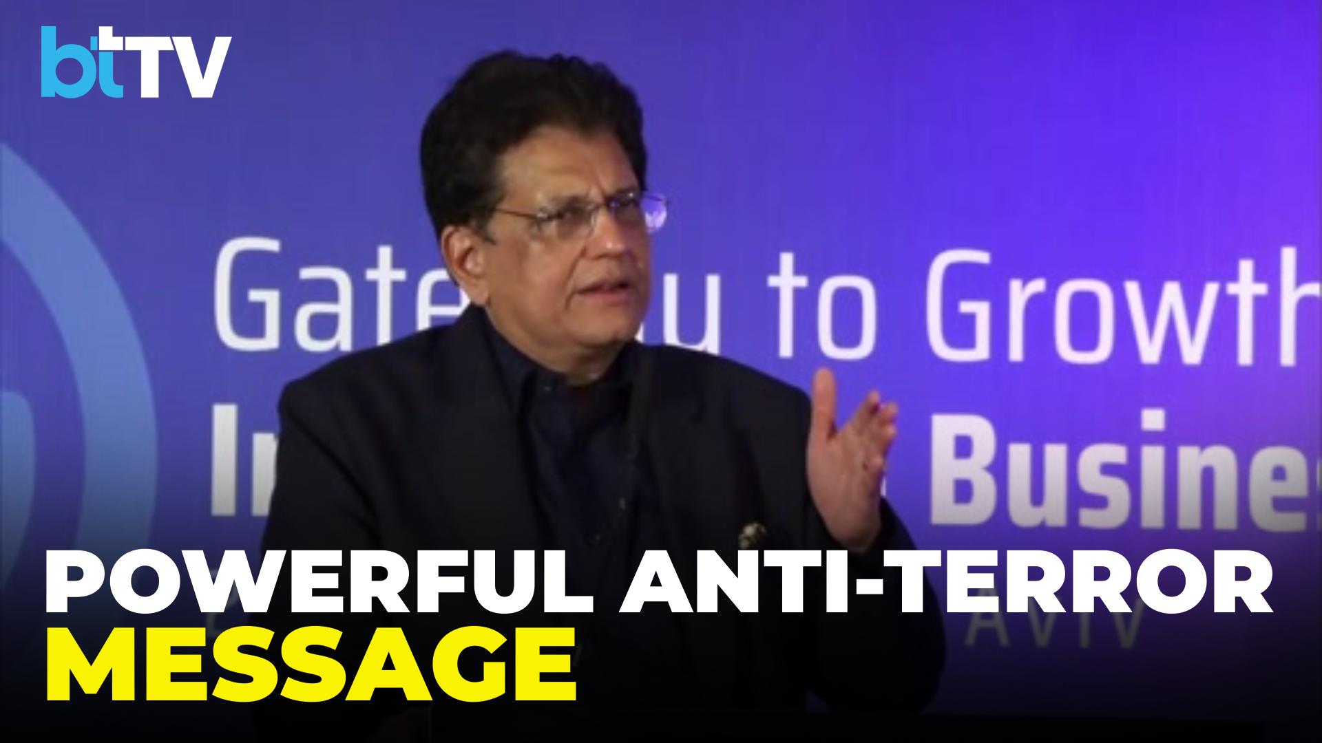 Piyush Goyal Calls for India-Israel Unity to Defea