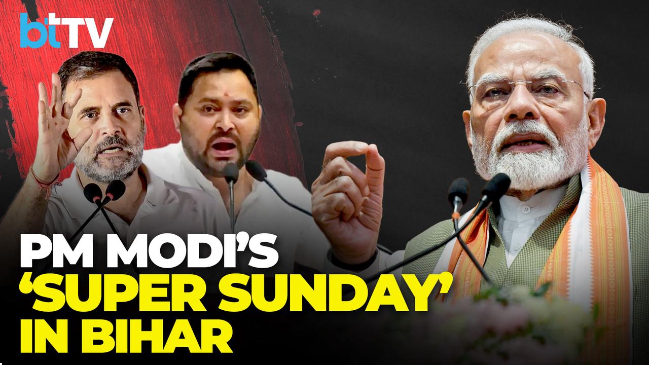 PM Modi&rsquo;s Mega Bihar Roadshow | &lsquo;Aarti