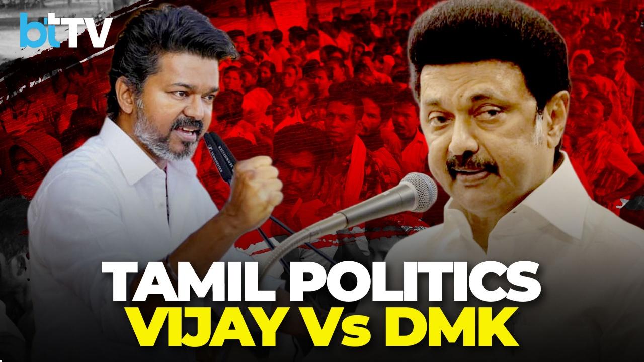Vijay’s Fiery Comeback Sparks DMK Clash: ‘Platinum Jubilee Baby’ Jibe Heats Up Tamil Nadu