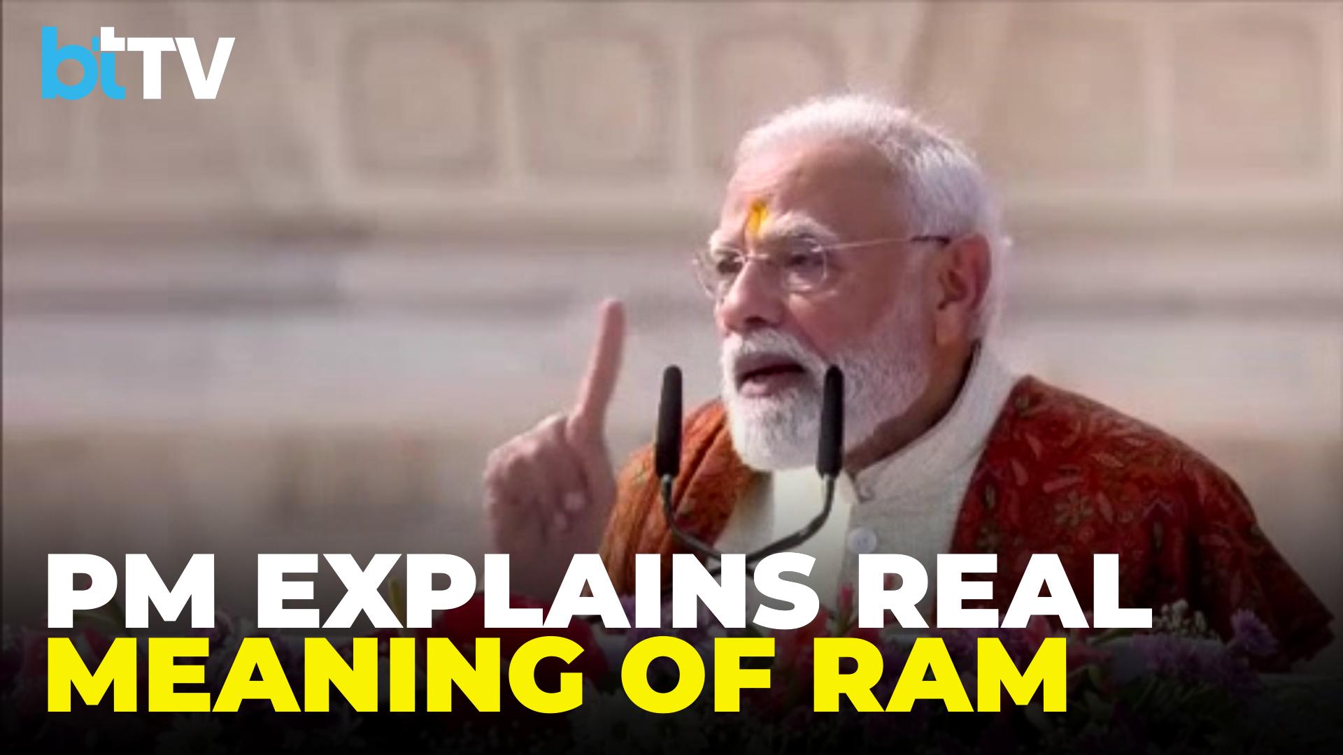 "Awaken The Ram Within You": PM Modi’s Heartfelt Call From Ayodhya’s Sacred Soil