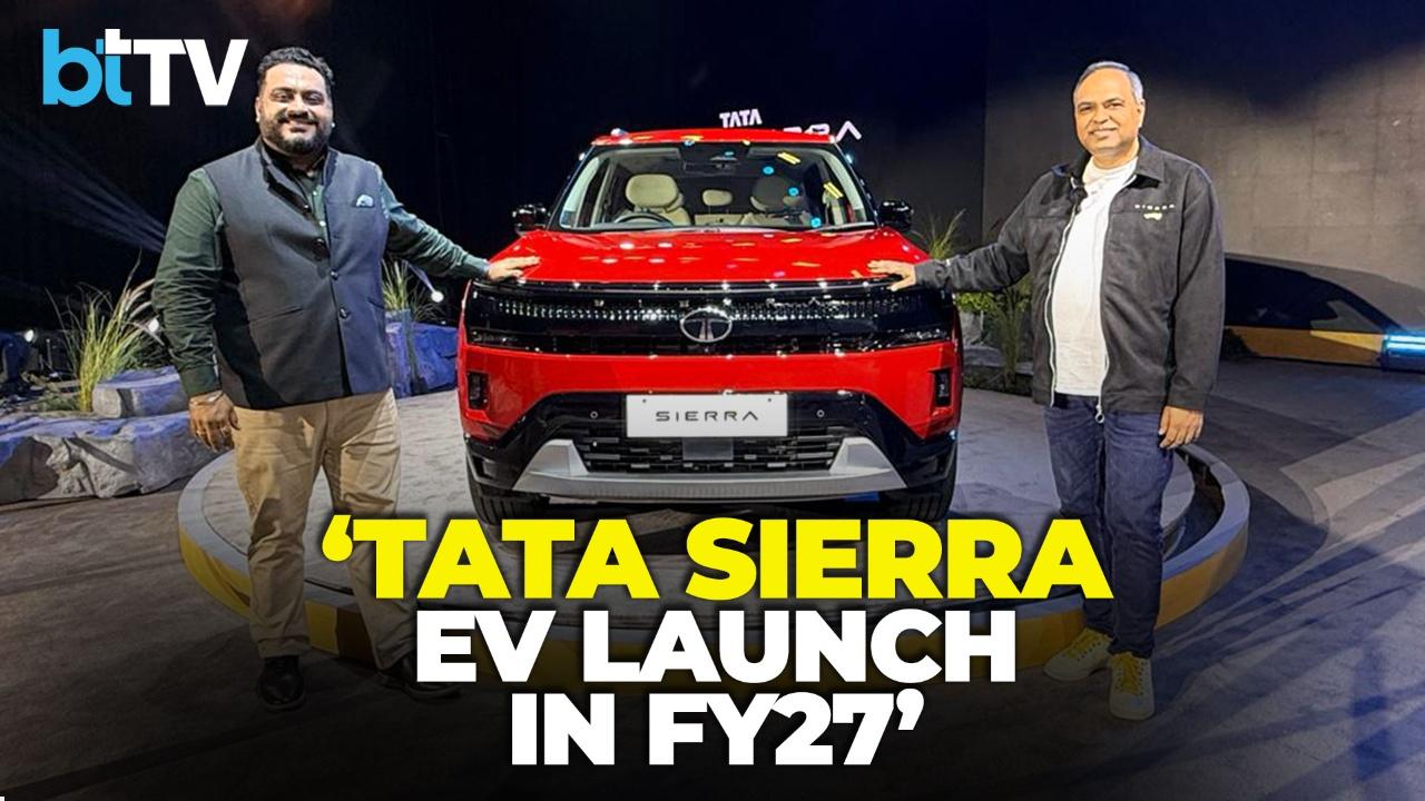 Tata Motors Eyeing 20-25% Market Share In SUV Segment With Sierra Launch | Shailesh Chandra
