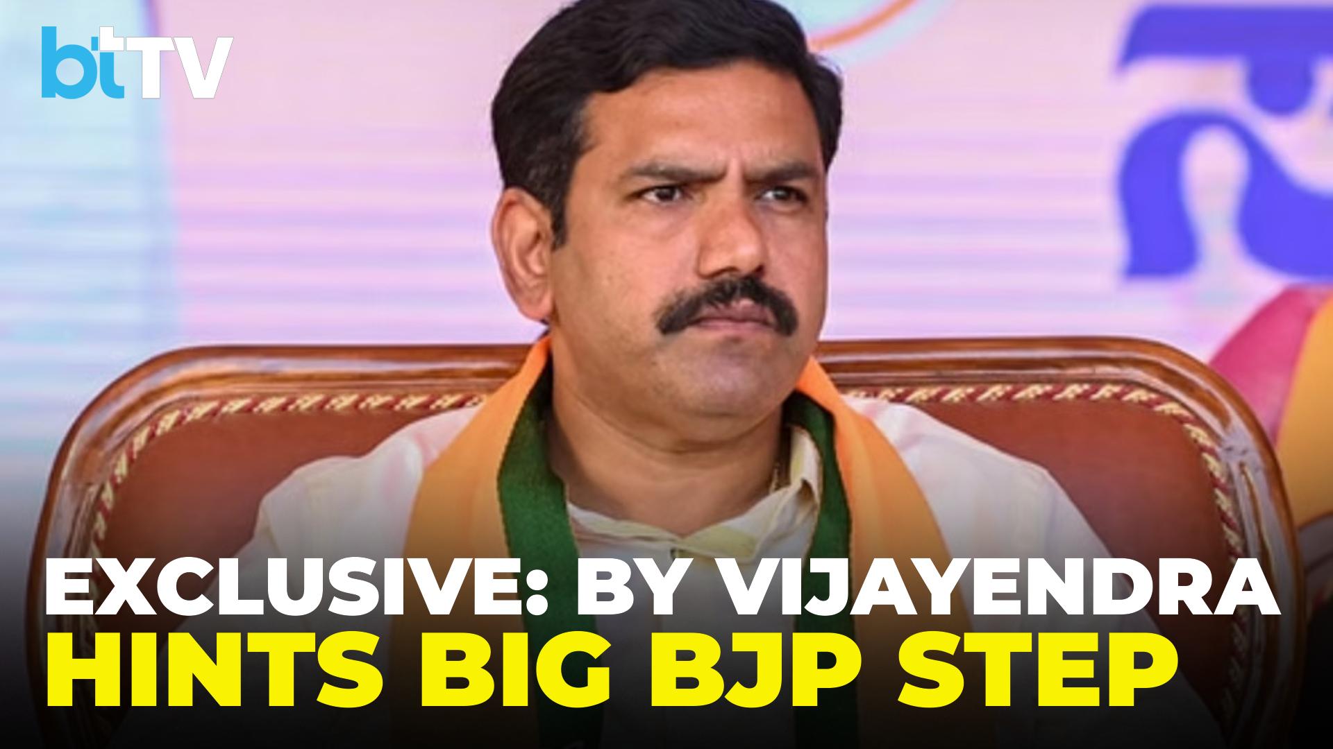 Exclusive | BY Vijayendra Says BJP Reviewing No-Confidence Option As K’taka Congress Faces Turmoil