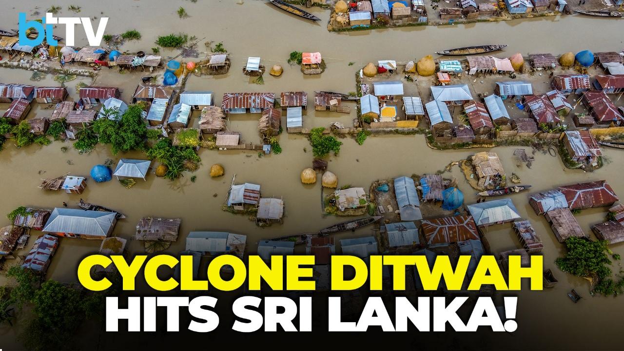Cyclone Ditwa Slams Sri Lanka: 50 Dead, India Sends Urgent Aid | Major Alert Issued
