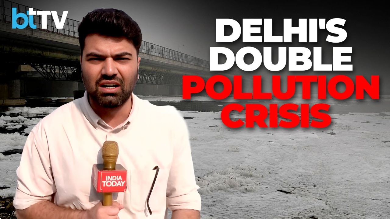 Toxic Foam At Kalindi Kunj: Yamuna Turns Poisonous Again As Delhi Chokes On Air Pollution