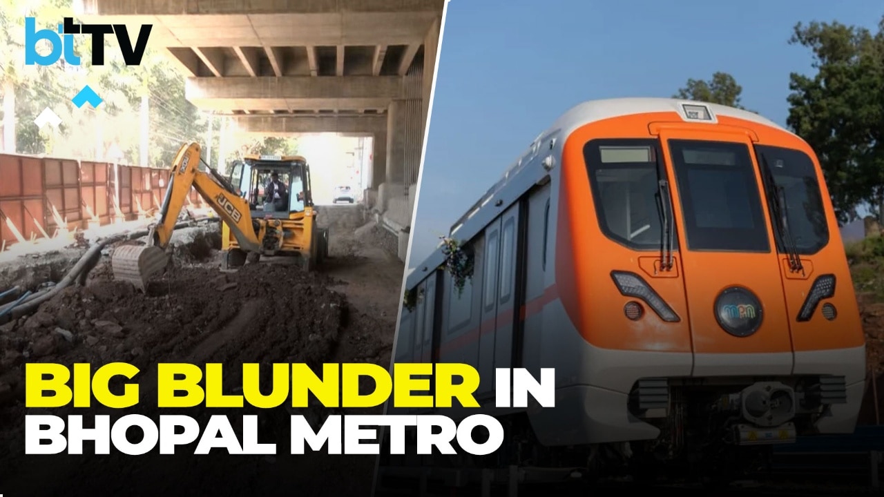 Bhopal Metro’s Big Blunder | Station Built Too Low, Road Dug Up To Fix Height