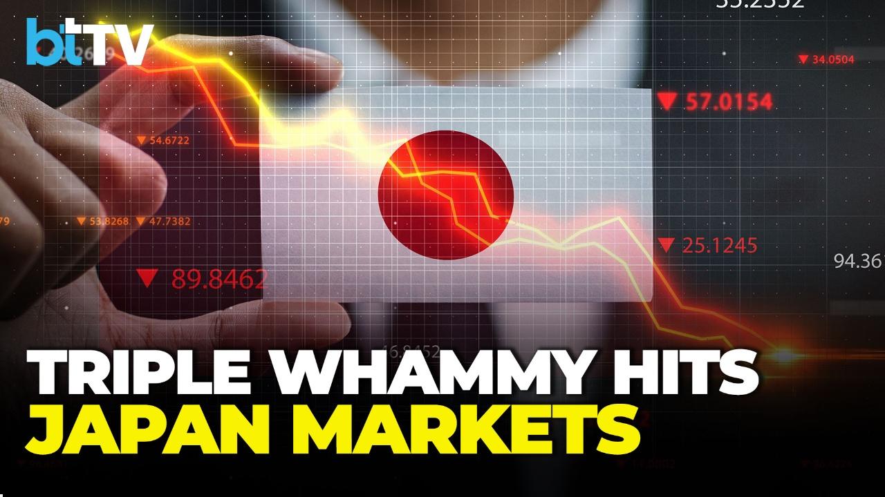 Japan Faces Triple Market Shock As Yields Hit Records, Yen Slides And Stocks Crash