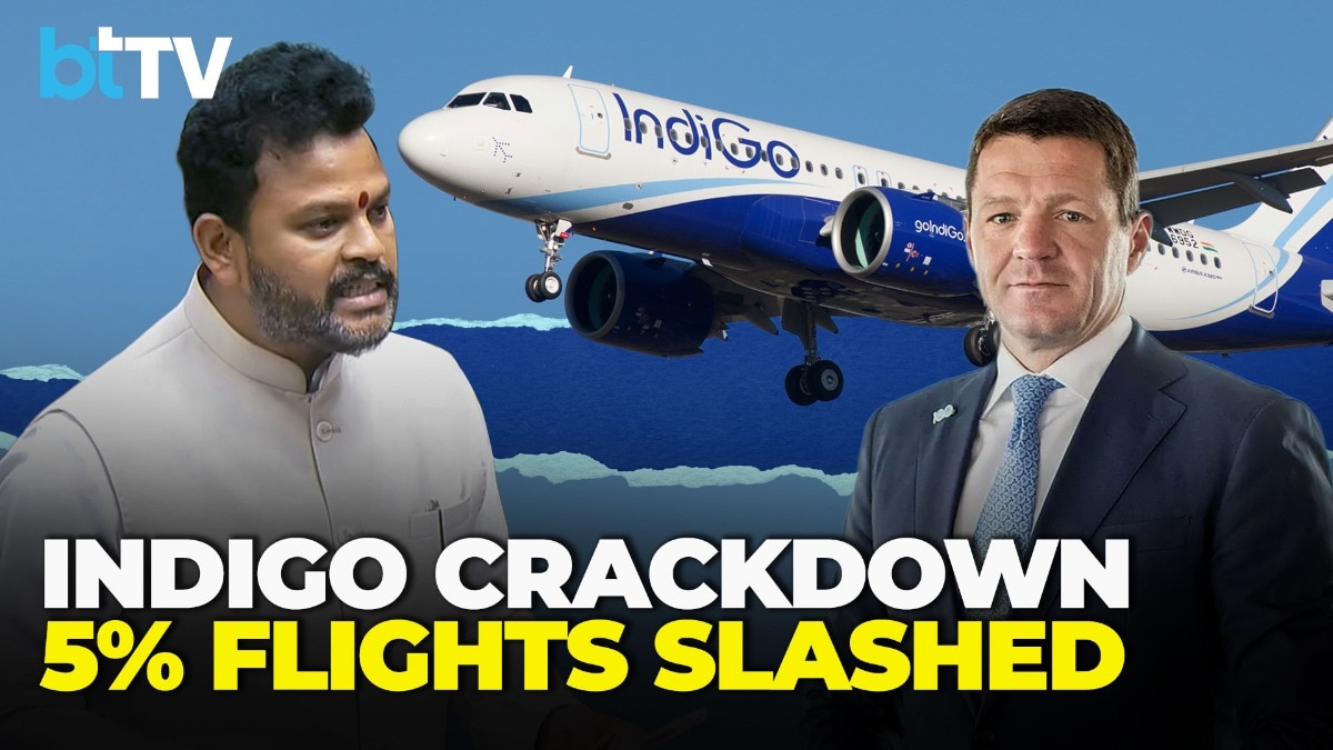 Govt Slashes IndiGo Flights 5%: Fares Up, Stock Crashes In Peak Season