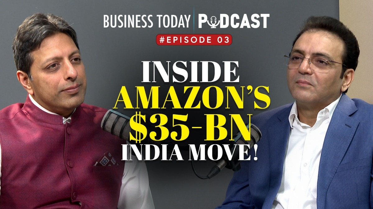 #BusinessTodayPodcast  | #Episode03: Amazon’s $35-Bn India Bet: Jobs, AI, Exports & Jeff Bezos