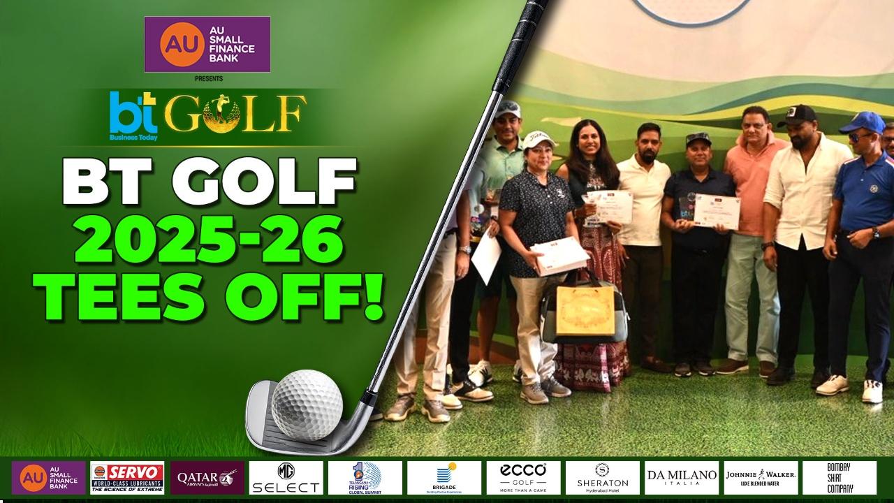 BT Golf 2025&ndash;26 Kicks Off In Hyderabad: Former Indian Captain Azharuddin Leads The First Tee-Off