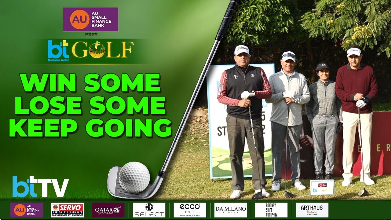 In The Game Of Golf, You Win Some And Lose Some Bu