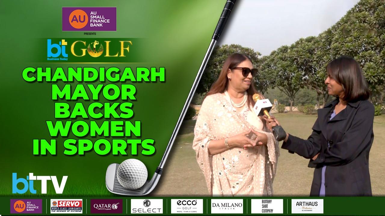 BT Golf Chandigarh: Mayor Harpreet Kaur Babla Praises Sports Culture, Women’s Rising Participation