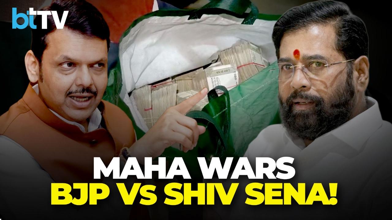 Mahayuti Rift Deepens In Maharashtra As EC Raid Sparks BJP–Shiv Sena Clash