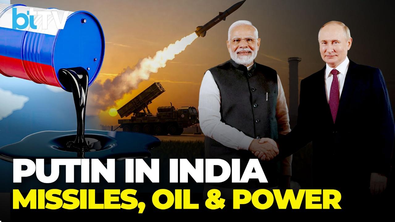 Putin In India: Modi–Putin Summit To Push Defence, Energy & $68-Bn Trade Ties