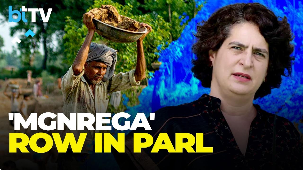 Priyanka Gandhi Slams Centre Over Renaming MGNREGA To VB-G Ram G