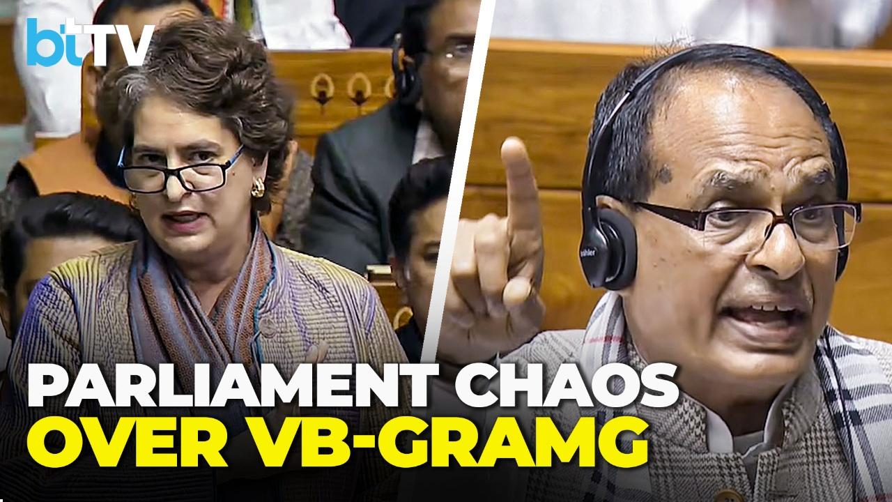 Parliament Drama: VB-G RAM G Bill Replaces MGNREGA Amid Fierce Opposition Protests