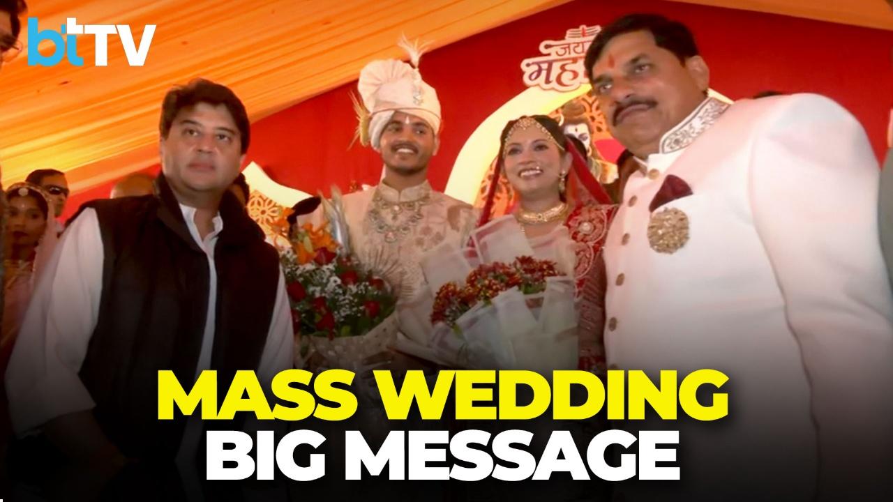 MP CM Mohan Yadav’s Son Marries In Mass Wedding, Ujjain Ceremony Promotes Simple Rituals