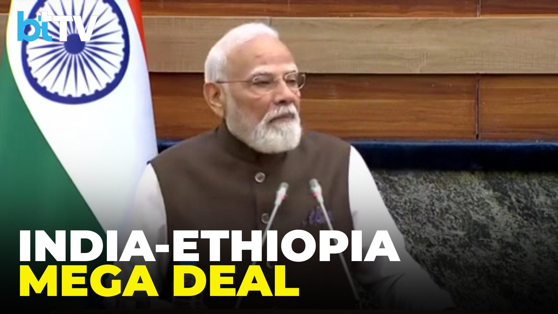 PM Modi Elevates India–Ethiopia Ties To Strategic Partnership, Pledges $5Bn Investment Boost