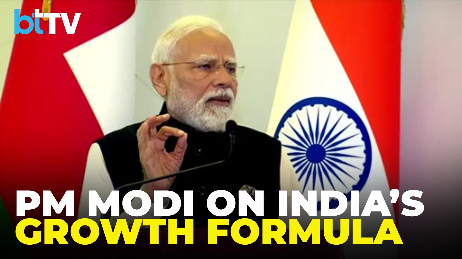 “India Changed Its Economic DNA”: PM Modi Explains Growth Amid Global Uncertainty