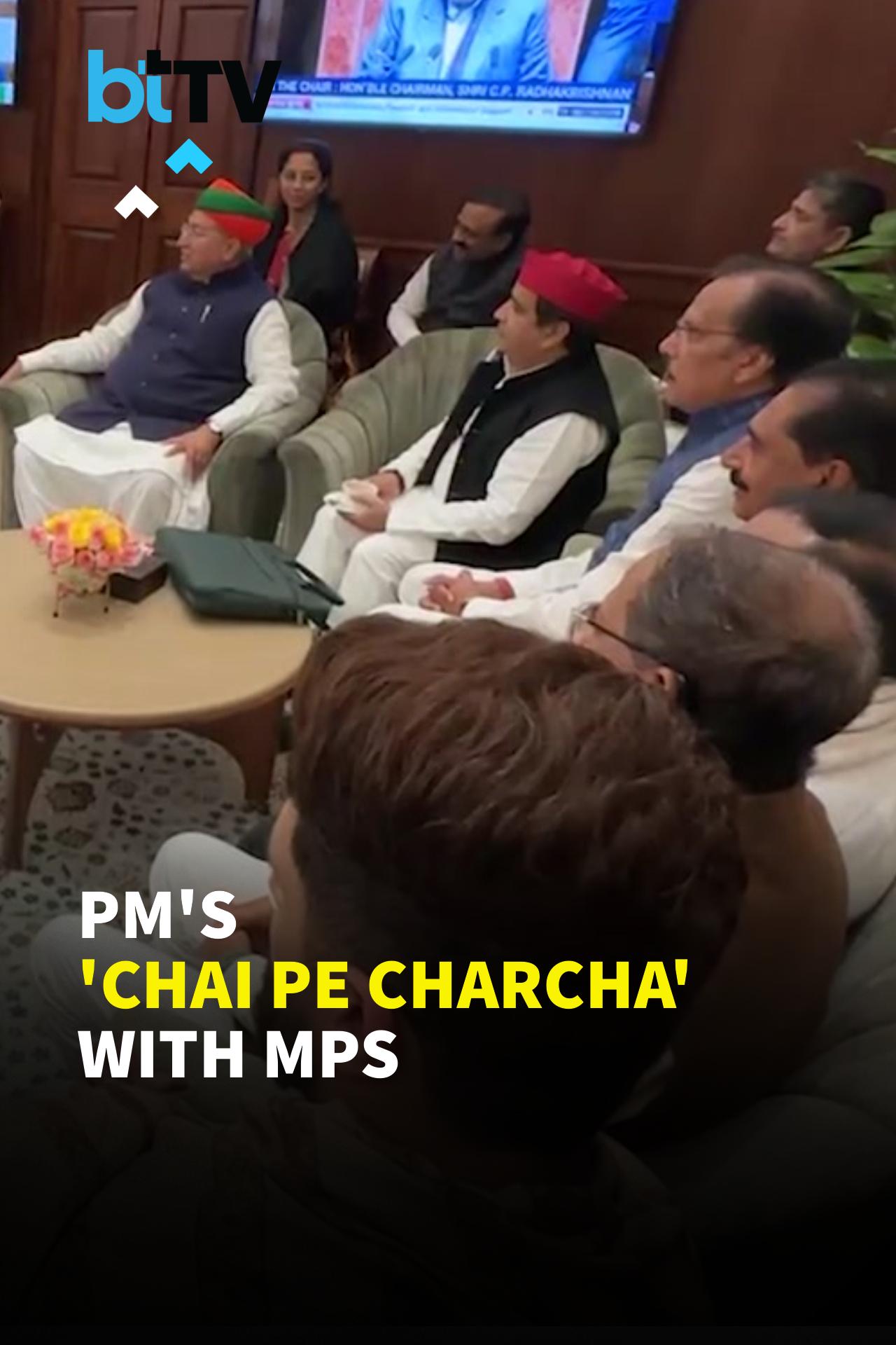 PM Modi&rsquo;s Chai Pe Charcha With MPs After Winter Session Sparks Buzz In Parliament