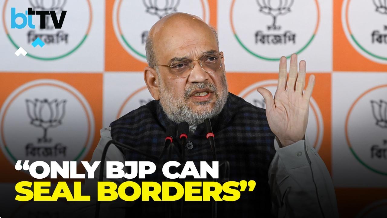 Amit Shah Accuses Mamata Govt of Allowing Infiltration, Vows BJP Will Seal Borders