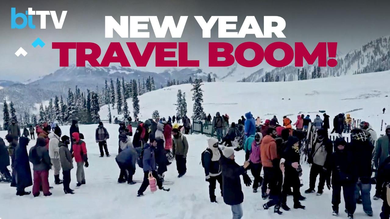 India Gears Up For 2026 As Tourists Flood Gulmarg, Goa, Darjeeling And Udaipur