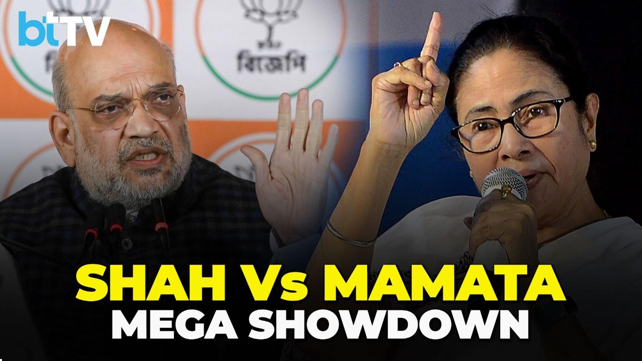 Shah Vs Mamata: Fierce Bengal Showdown As Security, Infiltration And Corruption Take Center Stage