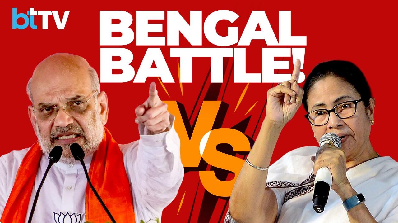 Amit Shah Sounds Poll Bugle In Bengal As Infiltration Charge Sparks Mamata Counterattack