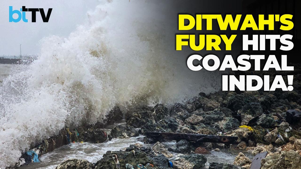 Cyclone Ditwah Results In Heavy Rain In Puducherry-Chennai | NDRF's Rescue Act